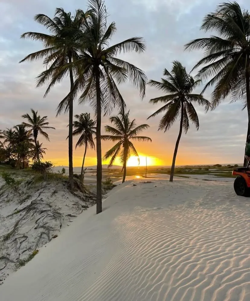 Pôr do sol na Barrinha