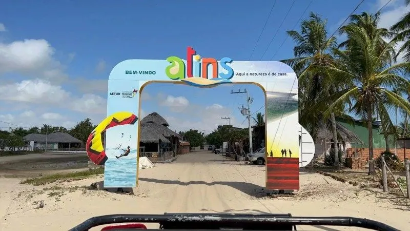 Entrada de Atins